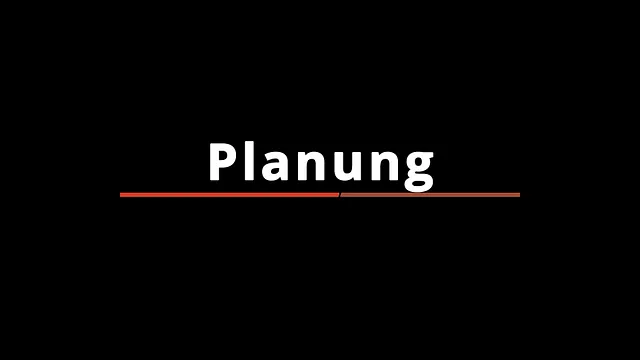 Planung Teaser