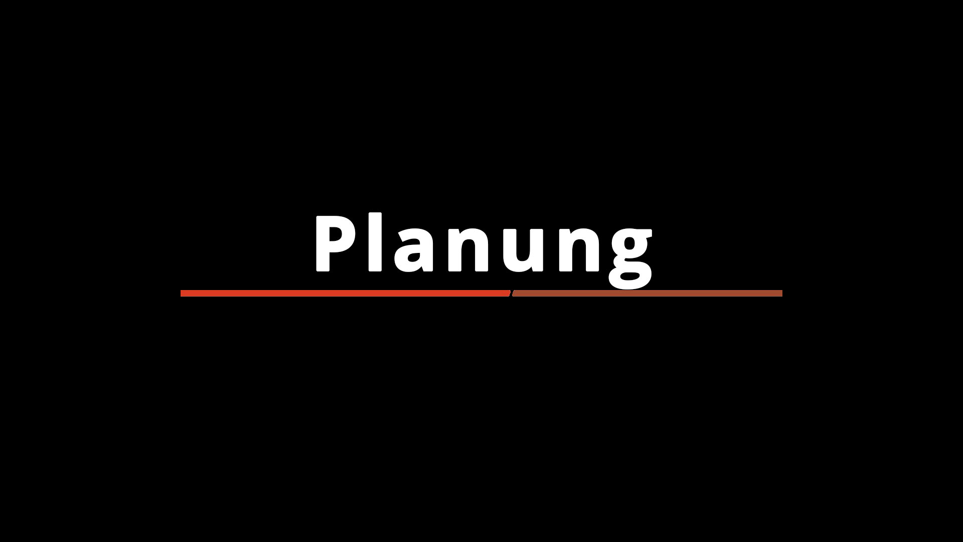 Planung Teaser