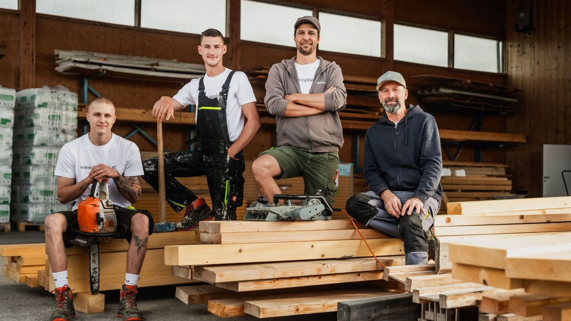 Team von tippler energie bau gmbh in Stallhofen